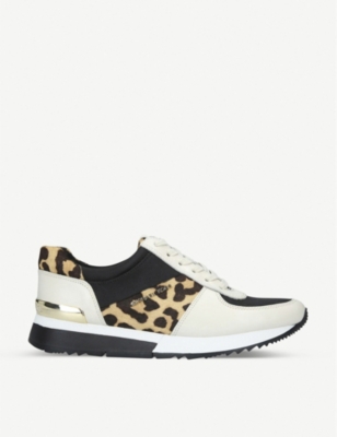 michael kors leopard print trainers