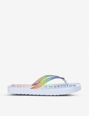 michael kors rainbow sandals