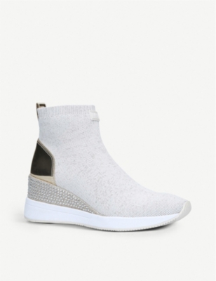 michael kors skyler knit trainer