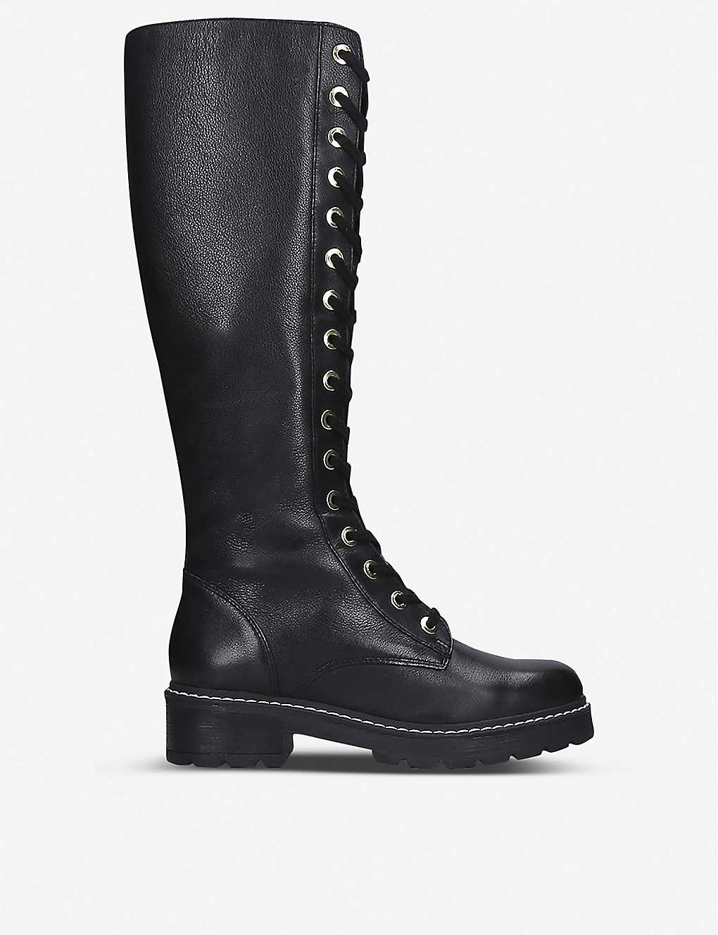 CARVELA - Social knee-high lace boots | Selfridges.com
