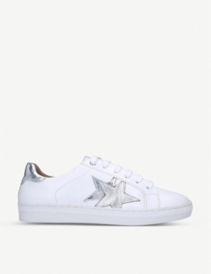 NINE WEST: Starry faux-leather trainers
