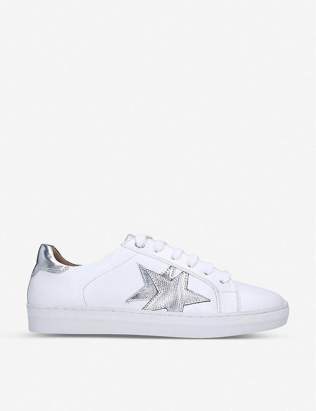 NINE WEST: Starry faux-leather trainers