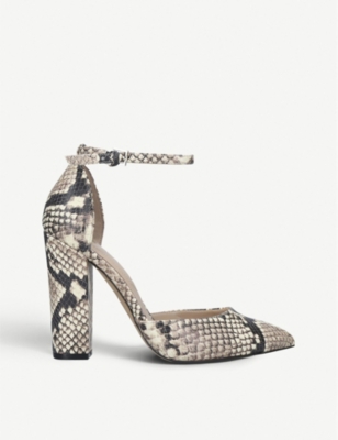 Aldo snakeskin sale pumps