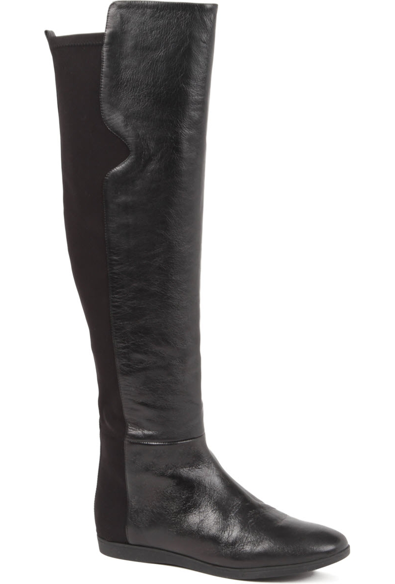 NINE WEST   Teggy leather over the knee boots