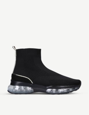 CARVELA Link Bubble stretch knit sock trainers Selfridges