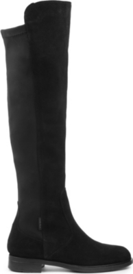 CARVELA - Walnut knee-high boots | Selfridges.com