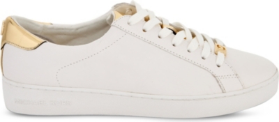 michael michael kors irving leather sneaker