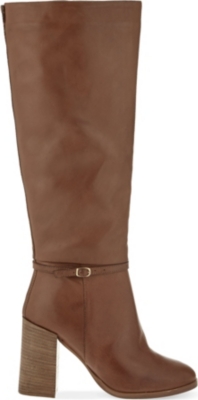 CARVELA - Winnie leather knee-high boots | Selfridges.com