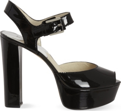 MICHAEL MICHAEL KORS   London open toe heeled sandals