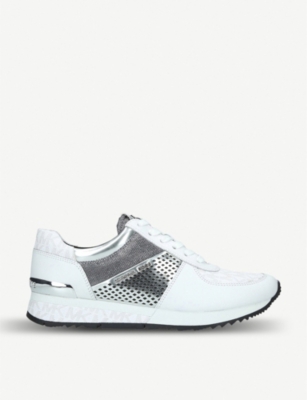 allie metallic leather sneaker