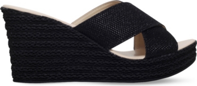 CARVELA COMFORT   Sabrina woven wedge sandals