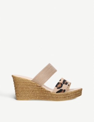 carvela leopard print shoes