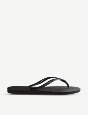 HAVAIANAS: Logo-embellished rubber flip-flops