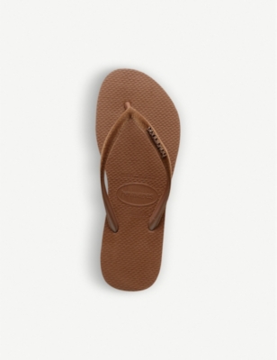 havaianas slim rust