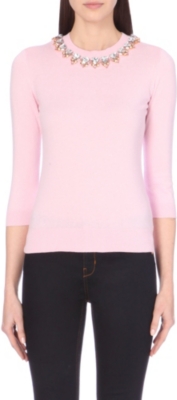 TED BAKER - Jody embellished jumper | Selfridges.com