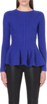 TED BAKER   Idaia peplum jumper