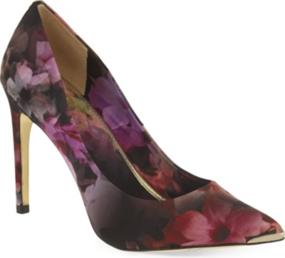 TED BAKER - Floral printed court shoes | Selfridges.com