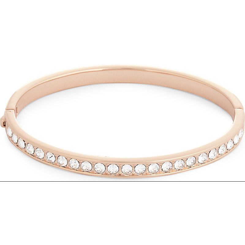Shop Ted Baker Clemara Crystal Bangle In Clear