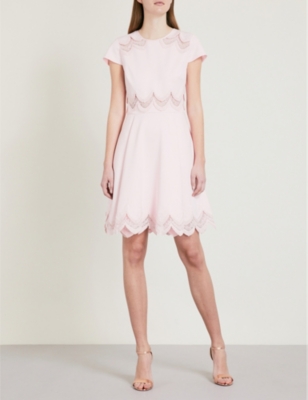 ted baker rehanna dress pink