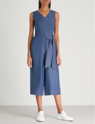 ted baker denim jumpsuit