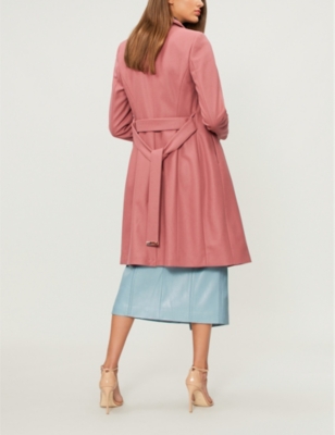 ted baker sandra coat coral