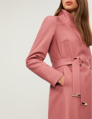 ted baker sandra coat coral