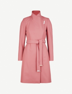 ted baker sandra coat blue