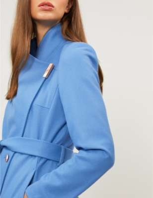 ted baker sandra coat blue