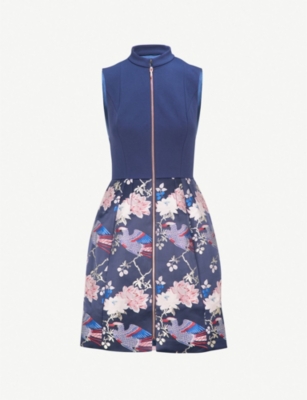 ted baker chinoiserie dress