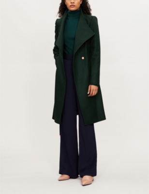 ted baker green sandra coat