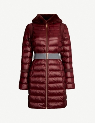 ted baker wine coat