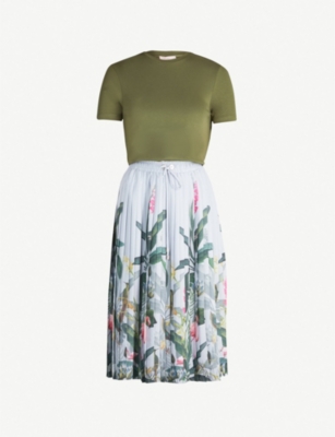 ted baker pistachio dress