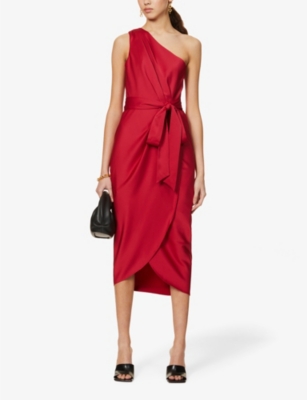 ted baker red gabie dress