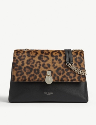 ted baker leopard purse