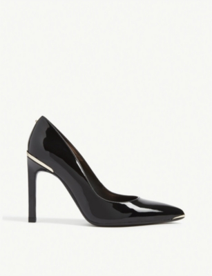 ted baker melnil patent leather courts