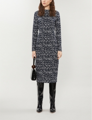 ted baker leopard dress