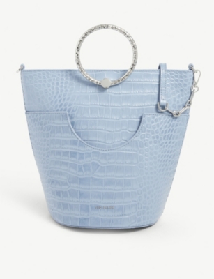 Ted 2024 Baker Textured Bracelet Handle Bucket Bag