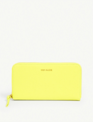 TED BAKER Fayrie leather matinee purse Selfridges
