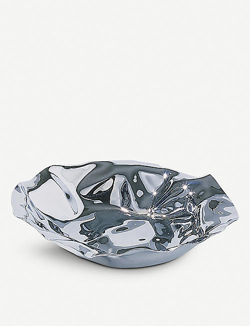 ALESSI: Sarrià stainless steel serving dish