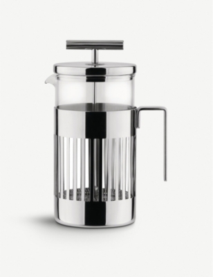 ALESSI: Eight-cup press filter coffee maker 720ml