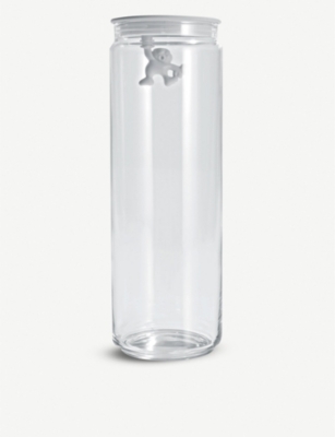 ALESSI: Gianni glass kitchen box 30.5cm