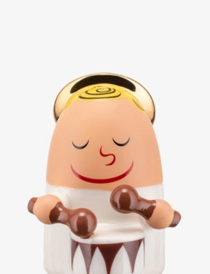 ALESSI: Angels Band Porcelain Figurines Set Of Two