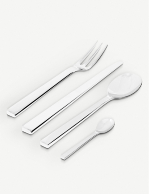 ALESSI: Santiago 24-piece stainles steel cutlery set