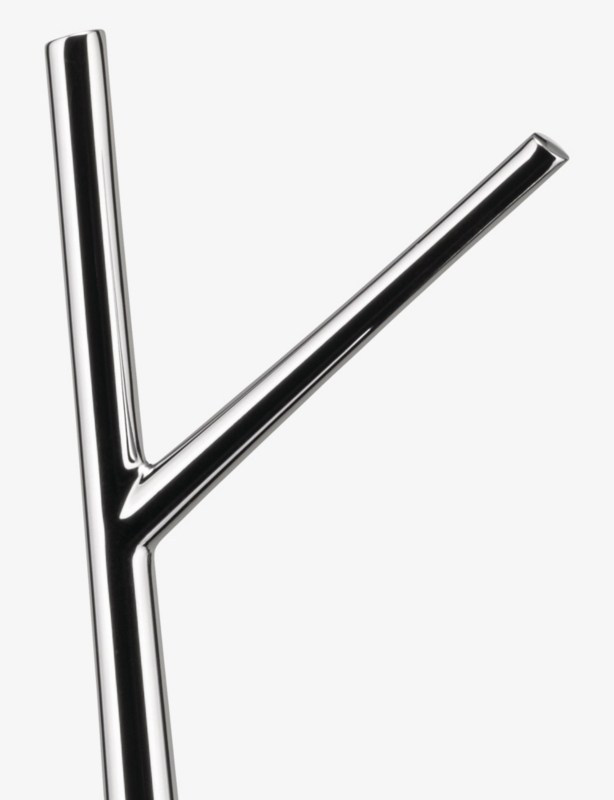 Dear Charlie chrome-plated banana holder 28cm