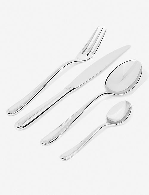 ALESSI: Caccia 24-piece stainless steel cutlery set