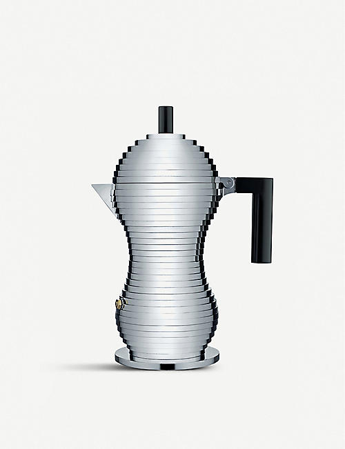 ALESSI: Pulcina aluminium casting espresso coffee maker 26cm