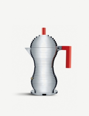 ALESSI: Pulcina aluminium casting espresso coffee maker 26cm