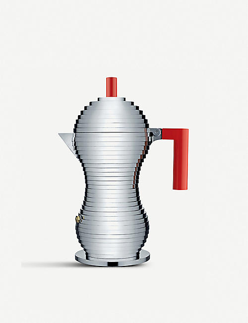 ALESSI: Pulcina aluminium casting espresso coffee maker 26cm