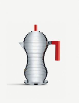 ALESSI: Pulcina aluminium casting espresso coffee maker 26cm