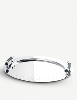 ALESSI: Oval tray with handles